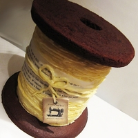 Vintage Thread Spool Cake I made this 8 tiered (i think) cake for my housemate who works for fashion designer Catherine Walker. It was an excuse to practice my...