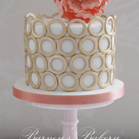 I Love Peach And Gold And When Im Given Artistic License With An Order I love peach and gold, and when I'm given artistic license with an order