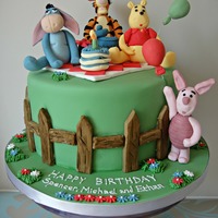 Winnie The Pooh Birthday Cake Winnie the Pooh Birthday Cake