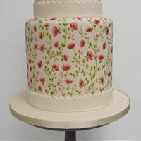 Double Height Painted Cake Double Height Painted Cake