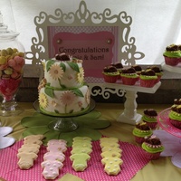 Baby Shower Dessert Table The spread!