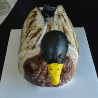 Vanilla Cake With Chocolate Filling Vanilla Buttercream And Fondant The Head And Neck Are Made Of Cake Vanilla cake with chocolate filling, vanilla buttercream and fondant. The head and neck are made of cake.