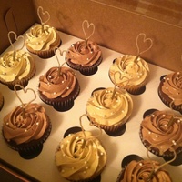 Rustic Engagement Cuppiesdouble Choc Chip W Choc Bc And Caramel Filled Vanilla Bean With Tinted Bc Rustic engagement cuppies...double choc chip w/ choc bc and caramel filled vanilla bean with tinted bc