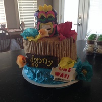 A Surprise 60Th Birthday Cake A surprise 60th birthday cake.