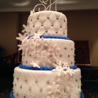 Winter Wonderland Wedding Cake Winter wonderland wedding cake