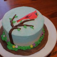 I Made This For My Mother In Law Who Loves Cardinals It Was The First Time I Had Tried Ri Transfer The Cake Is Vanilla Wasc With A Straw *I made this for my mother in law who loves cardinals. It was the first time I had tried RI transfer. The cake is vanilla WASC with a...