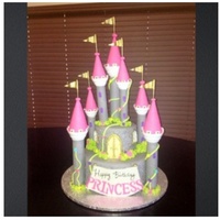 Princess Castle Cake Princess castle cake