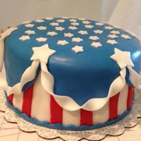 Holiday Cakes 4th of July cake