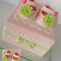 Baby Shoes Cake Baby shoes cake