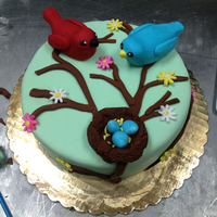 Bird Nest bird nest cake