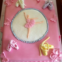 Ballerina Cake 