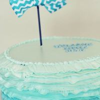 First Attempt At Ombre Cake I Used Buttercream For The Ruffles This Is My Sisters Babyshower For Which I Did All The Sweets And Desserts First attempt at ombre cake. I used buttercream for the ruffles. This is my sister's babyshower, for which I did all the sweets and...