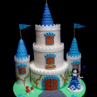 3 Tiered Castle Cake Bottom 8 Tier Is Chocolate Cake With Raspberry Buttercream With Pureed Raspberries And 6 And 4 Tiers Are Both Ch 3 tiered castle cake. Bottom 8" tier is chocolate cake with raspberry buttercream (with pureed raspberries), and 6" and 4"...