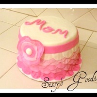 Pink Ombre Ruffle Cake! 