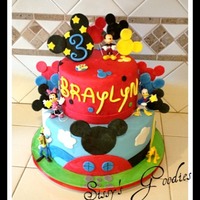 Mickey Mouse Clubhouse Cake! 