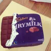 My 1St Bar Of Chocolate Cake My 1st bar of chocolate cake