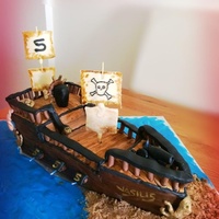 My Attempt At The Pirate Ship I Took The Tips From Another Member That Done An Excellent Pirate Ship My attempt at the pirate ship I took the tips from another member that done an excellent pirate ship