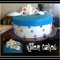 First Attempt At Hat Box Frosted In All Buttercream Also First Time Working With Gum Paste And Making A Bow I Am Pleased How It Turned Ou First attempt at hat box. Frosted in all buttercream. Also first time working with gum paste and making a bow. I am pleased how it turned...