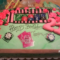 Tamira's 21St Birthday Cake 