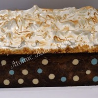 Smore's Cake Smore's cake for my husband's 40th birthday. Chocolate and graham cake torted and filled with toasted marshmallow filling and...