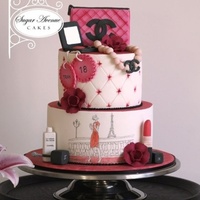 Turning 18 With Style!!!! Made for a pretty young lady for her 18th birthday party.