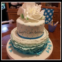 First Ruffle Cake First ruffle cake