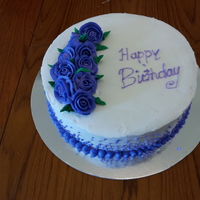 First Cake Decorated Not Perfect But Very Proud Of It First cake decorated, not perfect but very proud of it