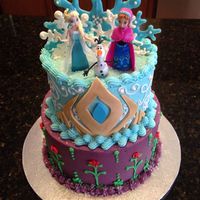 Frozen Birthday Cake Frozen birthday cake