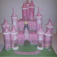Childrens Birthday Cake A castle cake made for a fabulous 6 year old.