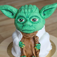 Yoda 3D Cake Tutorial Pl Yoda 3D Cake tutorial / PL