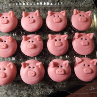Piggy Cupcakes 