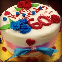 60Th Birthday Cake For My Mum:-) 