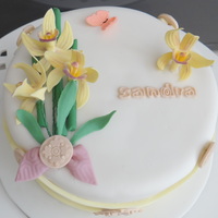 Mini Cymbidium Birthday Cake For One Of My Best Friends Mini Cymbidium birthday cake for one of my best friends