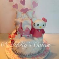 My Second Hello Kitty Cake Princess Theme My second Hello Kitty cake (princess theme)