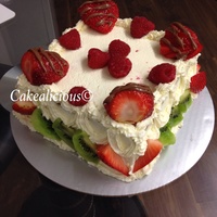 Whipped Cream And Fruit 