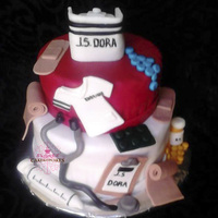 Nurse Theme Cake NURSE THEME CAKE