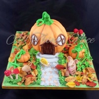 I Love Autumn Time The Colours Are So Beautiful X I Decide To Make A Cute Halloween Cake Rather Then Scary One The Pumpkin Is A Lemon Flav... I love autumn time the colours are so beautiful x I decide to make a cute Halloween cake rather then scary one. The pumpkin is a lemon...
