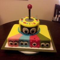 My First 2Nd Fondant Cake My first 2nd fondant cake