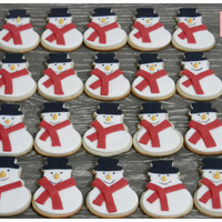 Snowmen Cookies 