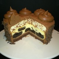 Oreo-Stracciatella-Chocolate Cake 