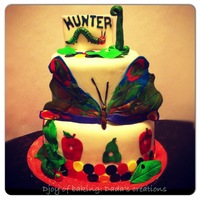 Book Theme based on children's book "The very hungry caterpillar"