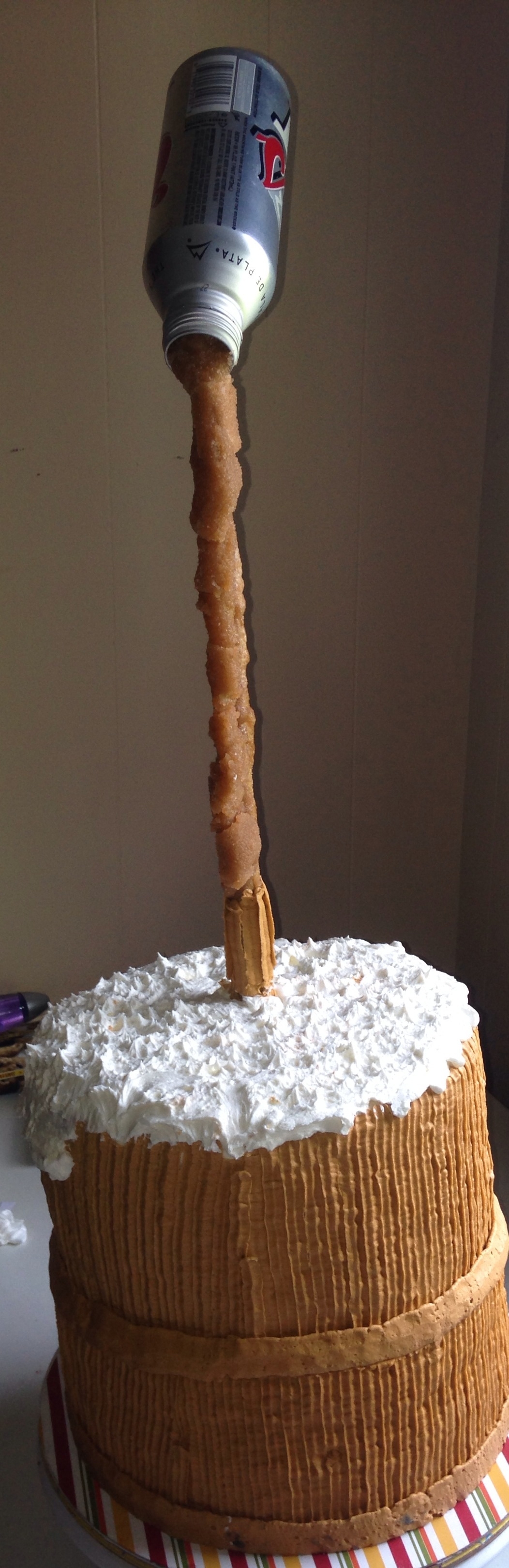 First Time Making The Pouring Beer Into Mug Cake Done In Buttercream First time making the pouring beer into mug cake, done in buttercream.