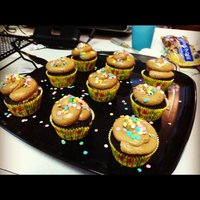 Chocolate Cupcakes With Nutella Cloud Frosting Chocolate Cupcakes With Nutella Cloud Frosting