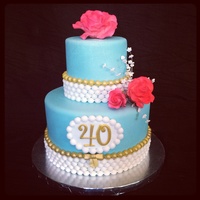 40Th Birthday Cake 40th Birthday cake