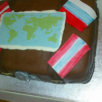 First Try At Frozen Buttercream Transfer Of A Map Of The World Im So Happy With How This Came Out First try at Frozen Buttercream Transfer of a Map of the World, I'm so happy with how this came out