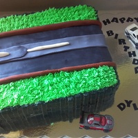 Drag Strip Birthday Cake Minus The Light Fixture Drag Strip Birthday Cake (minus the light fixture)