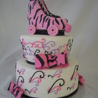 Roller Skate Cake 