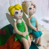 My First Go At 3D Tinkerbell And Periwinkle Figurines Looking Forward To Having Another Go At Em In The Future My first go at 3D Tinkerbell and Periwinkle figurines. Looking forward to having another go at em in the future.