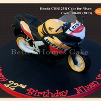 Honda Cbr125R Cake Honda CBR125R Cake