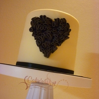 Black Heart I know, it&rsquo;s nothing new or never seen, but I wanted to try quieted simple but elegant cake :)